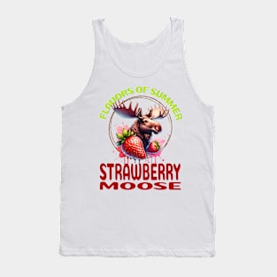 Flavors of Summer: Strawberry Moose Tank Top